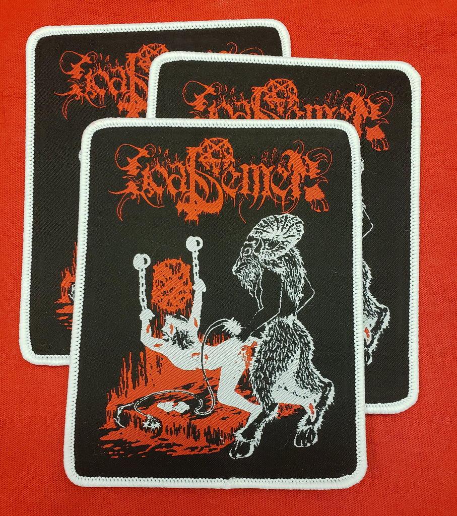 GOAT SEMEN "Demo #2-2002" patch official (white border)