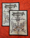 MORBOSIDAD "Inverted Christ" Official patch with real goats blood