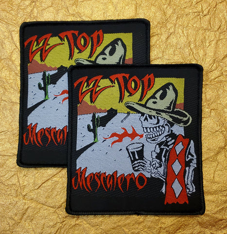 ZZ TOP "Mescalero" patch