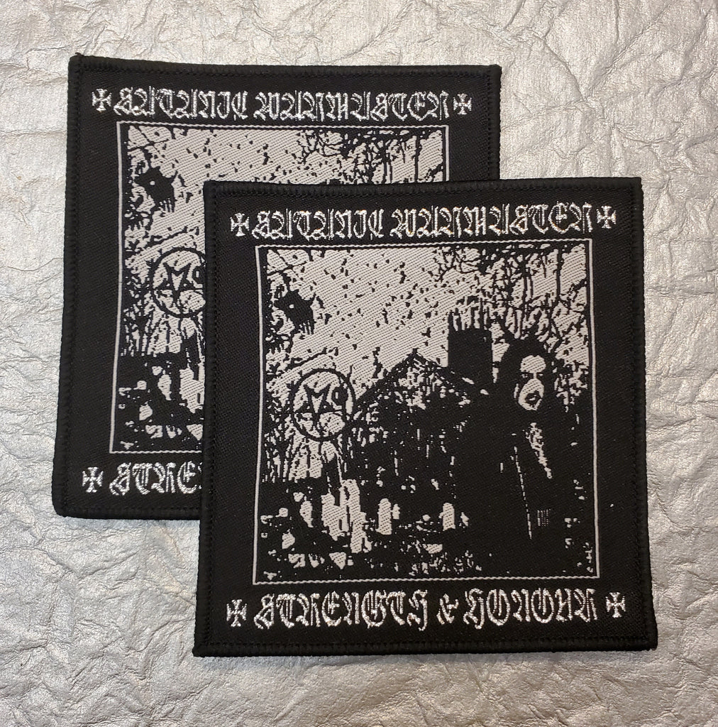 SATANIC WARMASTER "Strength & Honour" patch