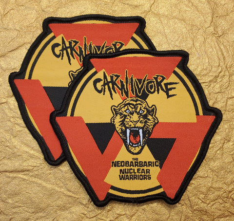 CARNIVORE "The Neobarbaric Nuclear Warriors" Patch