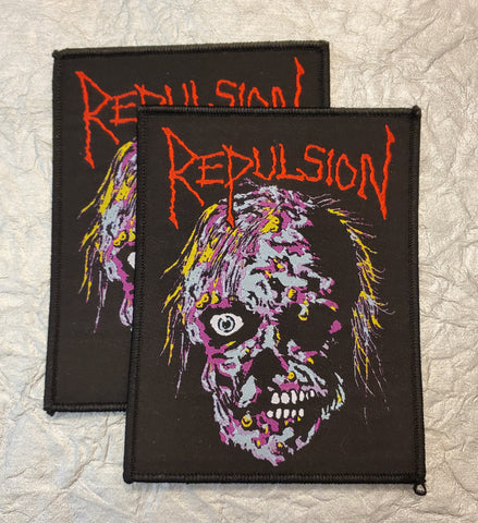 REPLUSION "Horrifed" Patch (black border)