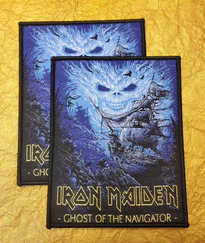 MAIDEN "Ghost Of The Navigator" Patch