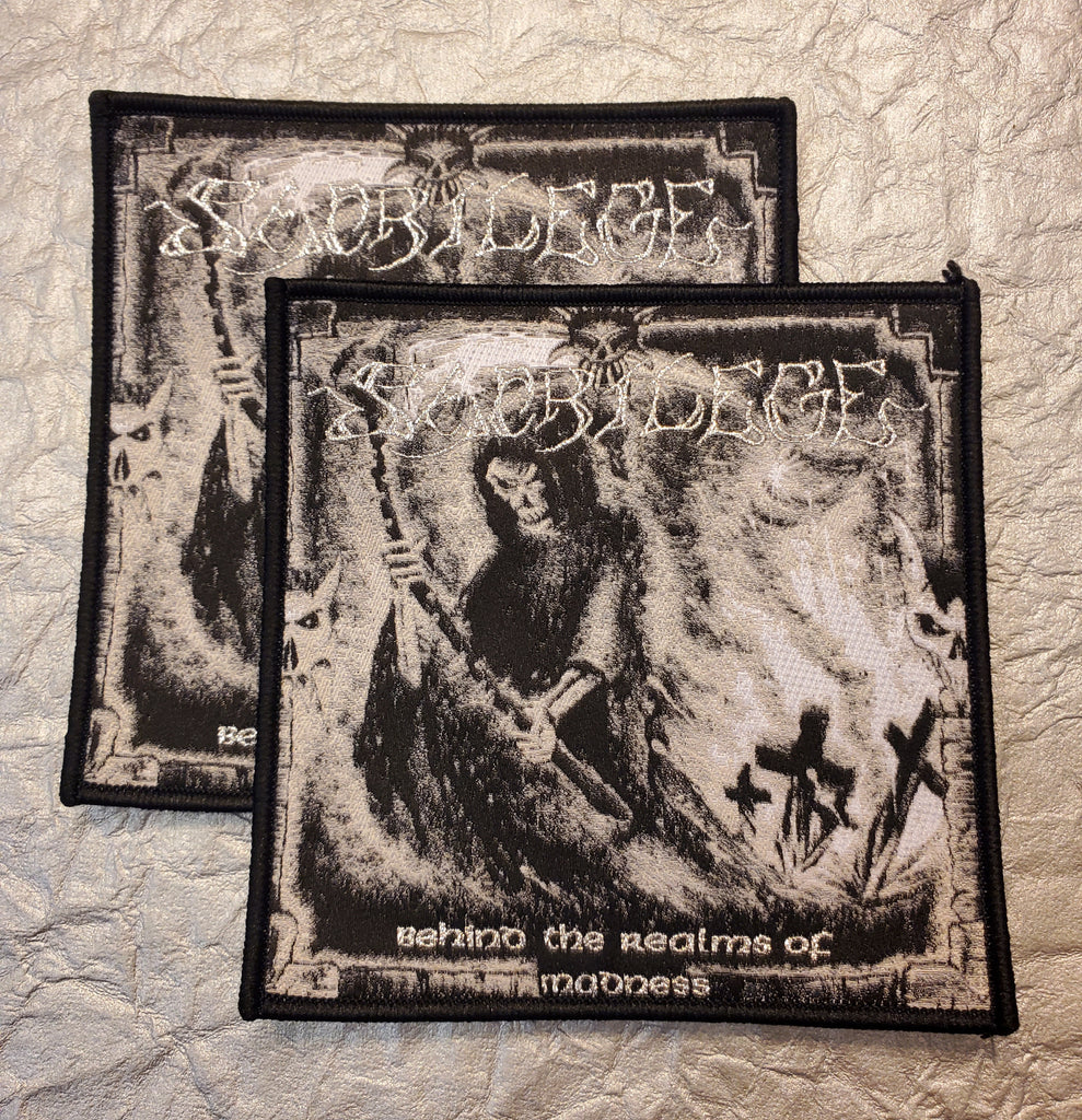 SACRILEGE "Behind The Realms Of Madness" Patch
