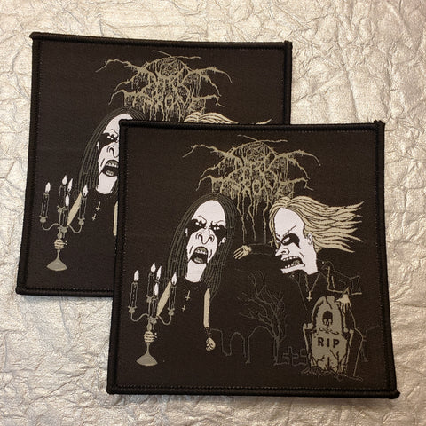 DARK THRONE "Beavis & Butt-Head" Patch (black border)