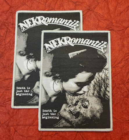 NEKROMANTIK "Death Is Just The Beginning" Horror Movie patch