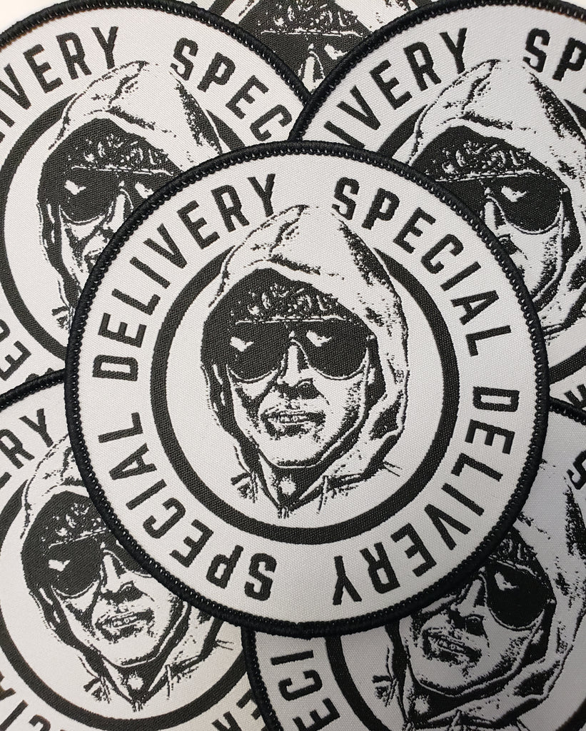 UNABOMBER "Special Delivery" stamp patch