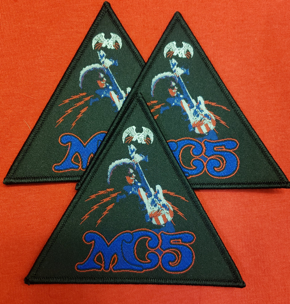 MC5 "Patch" woven (black border)