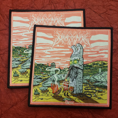 BEHROSTH "Oasis" official woven patch (black border)