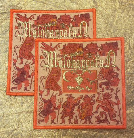 MALOKARPATAN "Stridzie Dni" Official patch (red border)