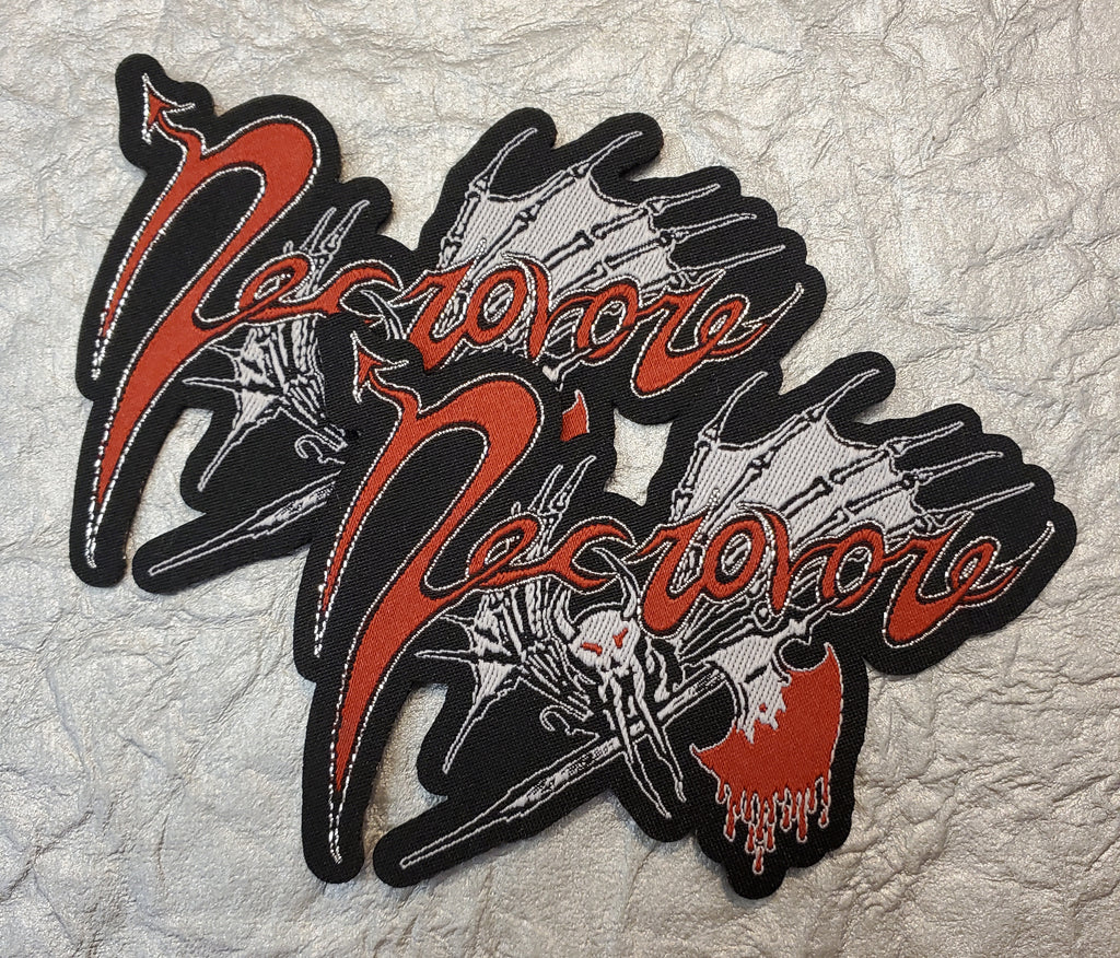 NECROVORE "Logo Die Cut" patch