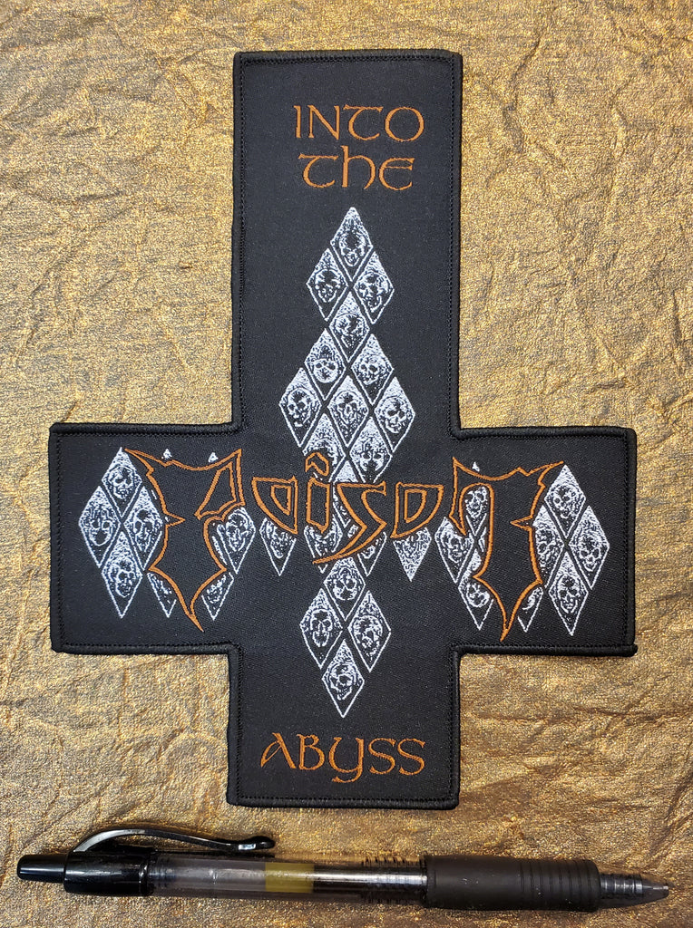POISON "Into The Abyss" mid size patch